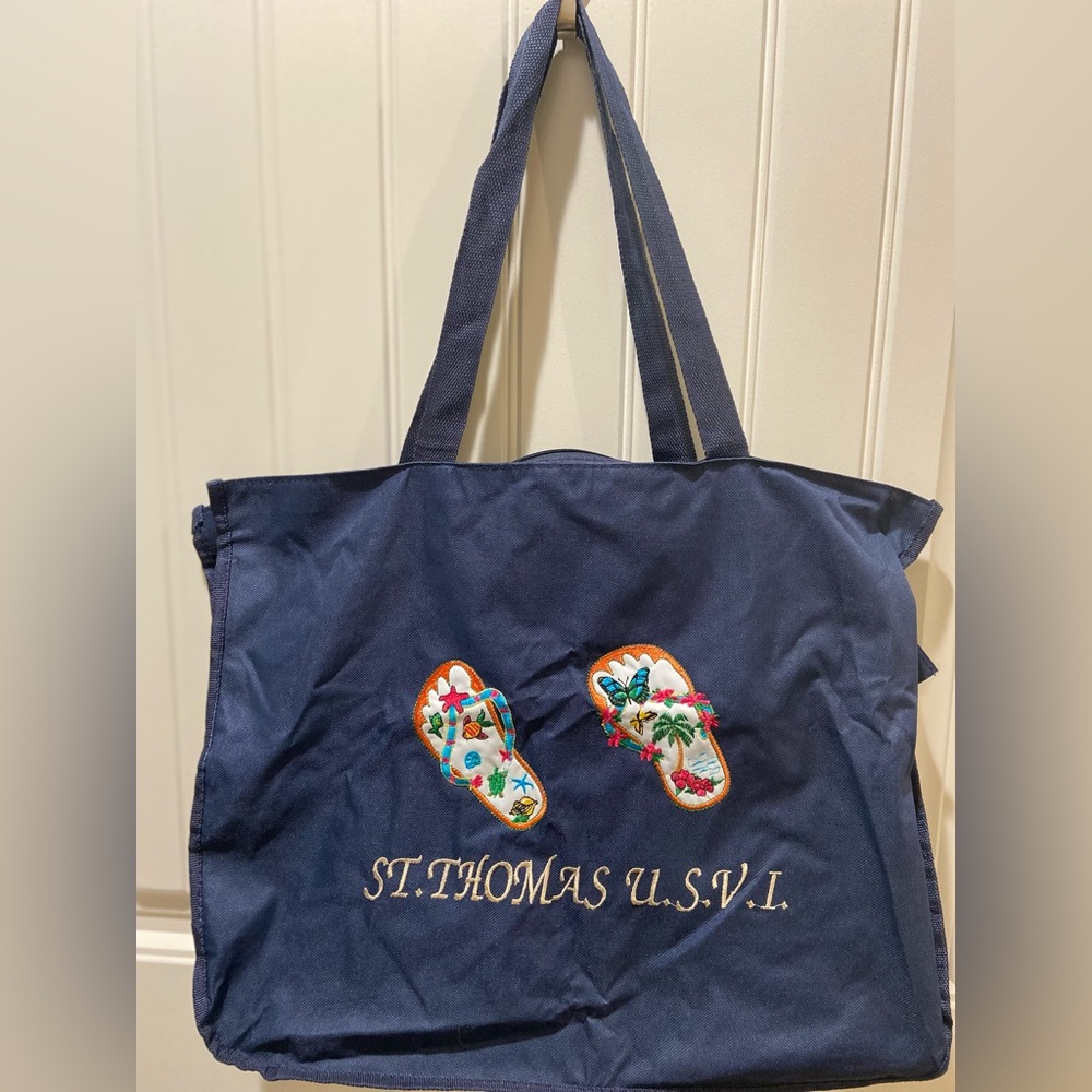 St Thomas USVI Canvas Tote
